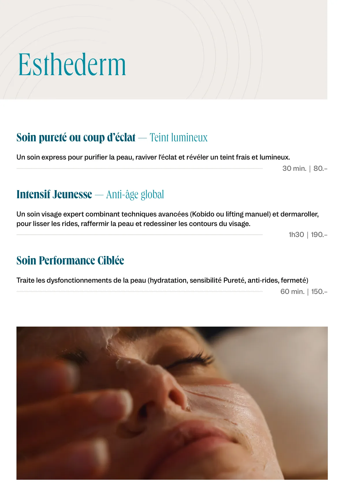 Carte des soins Everness — page 15