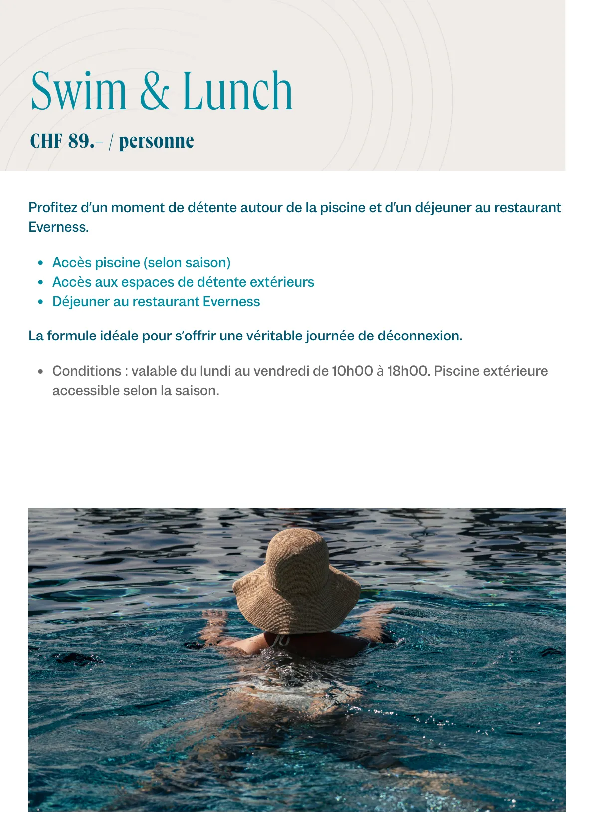 Carte des soins Everness — page 30